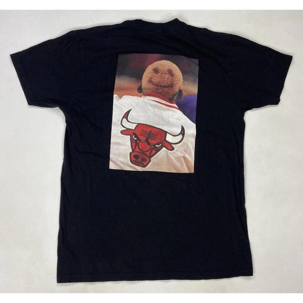 Mitchell  Ness Dennis Rodman Chicago Bulls Graphic T-Shirt Men  Black